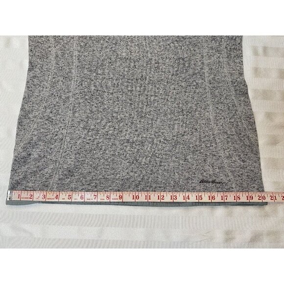 Eddie Bauer Women’s 1/4 Zip Pullover Sweater Fleece Sz M Gray EUC - Picture 9 of 16